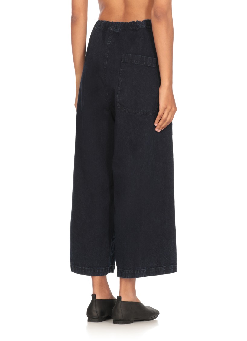 Y's Cotton Palazzo Jeans