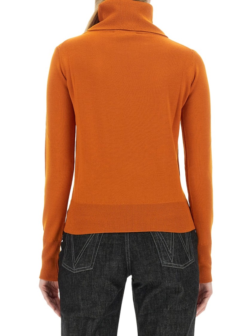 Vivienne Westwood Giulia Turtleneck Jersey In Orange