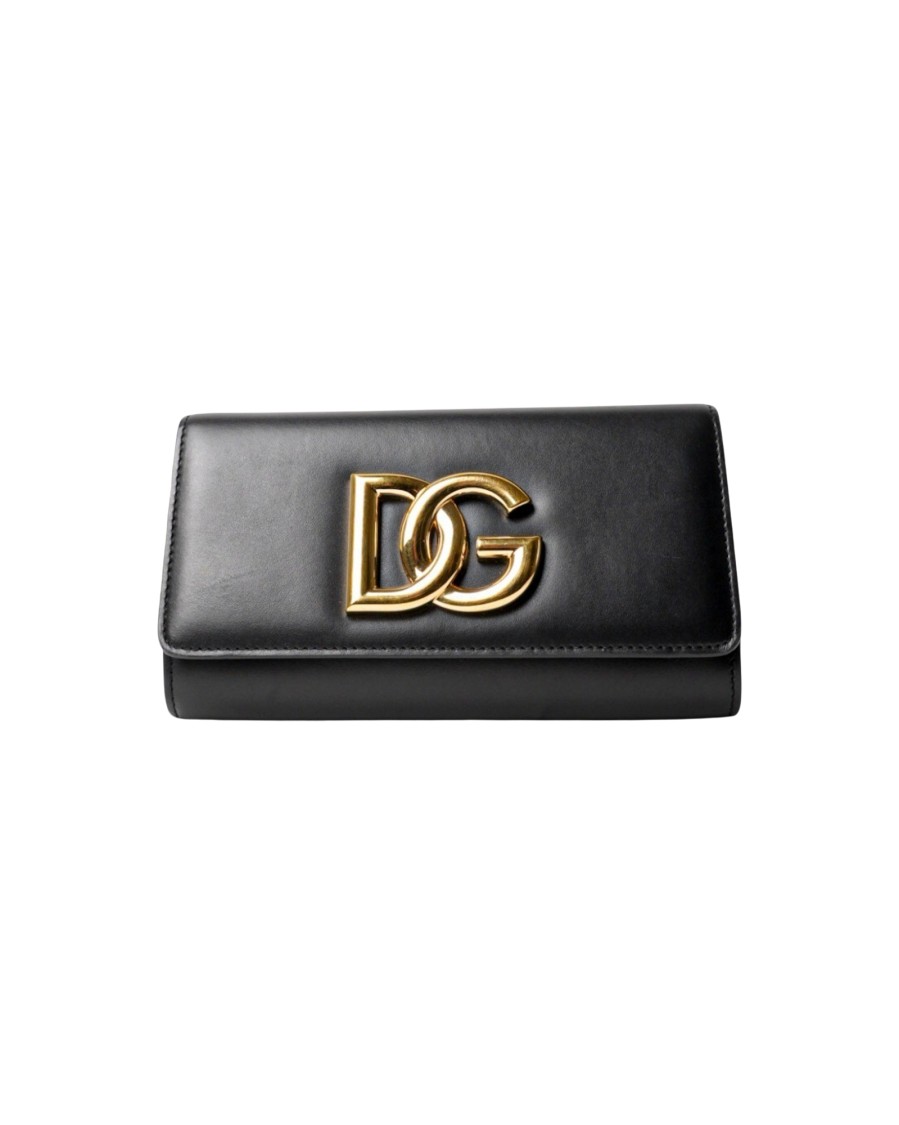 DOLCE & GABBANA DOLCE & GABBANA DOLCE & GABBANA POCHETTE 3.5 SMALL BLACK