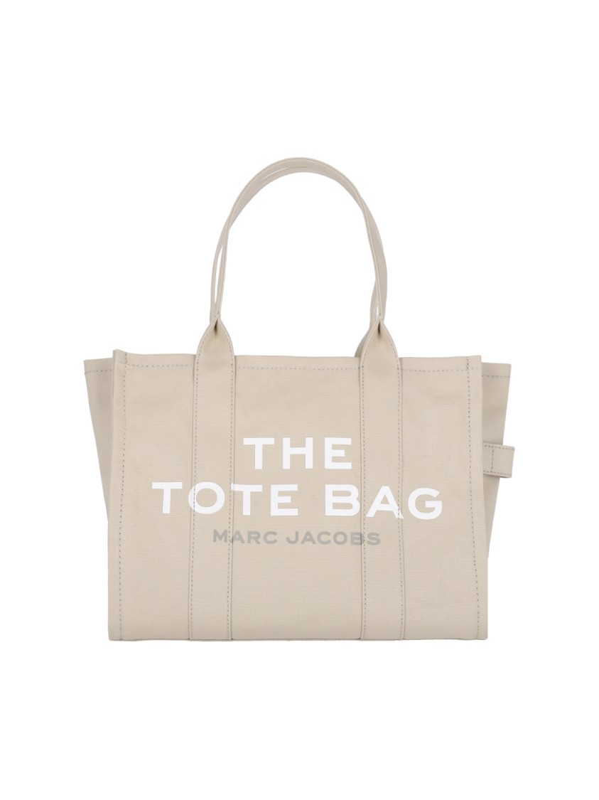 Shop Marc Jacobs 'the Large Canvas' Tote Bag – Beige