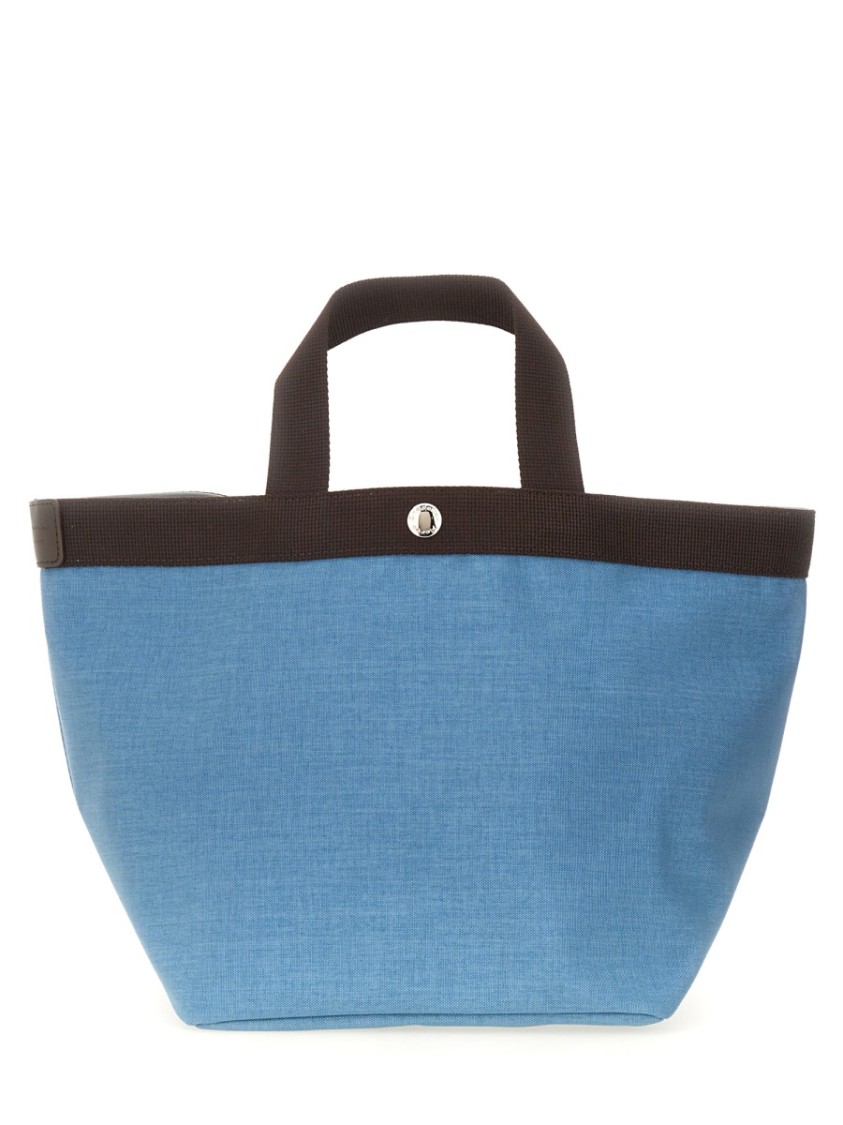 Herve Chapelier Blue Shopping Bag