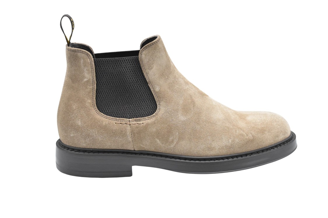 Doucal's Suede Ankle Boots In Neutrals