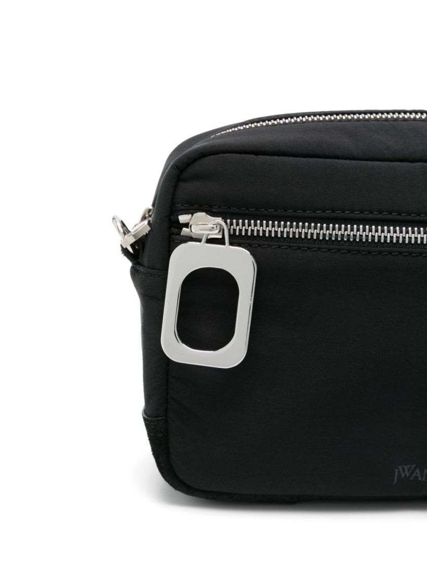 Jw Anderson J. W. Anderson Compact Rectangular Bag With Zip Closure In Black