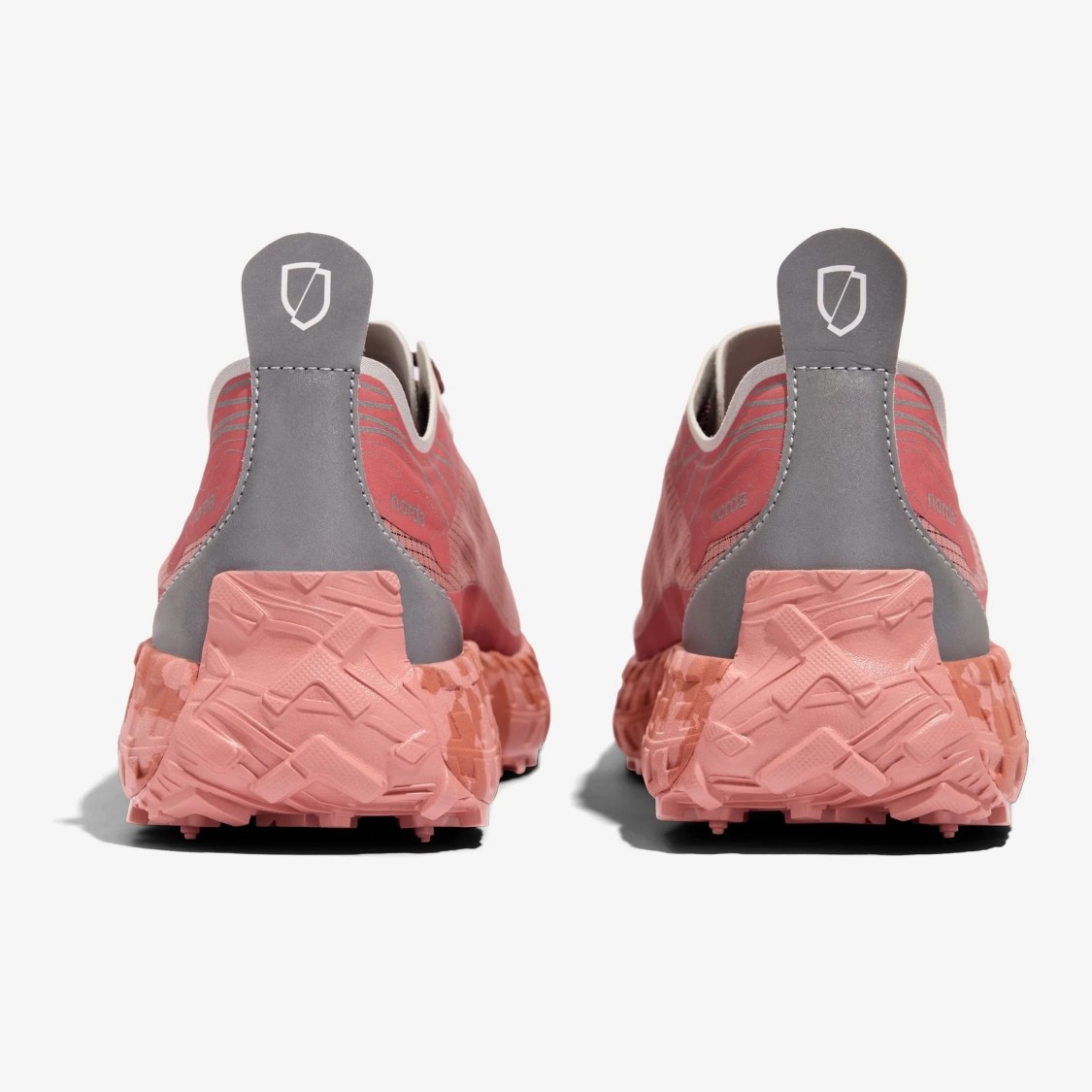 Norda Run Seamless Bio-dyneema Sneakers With Vibram Technology In Red