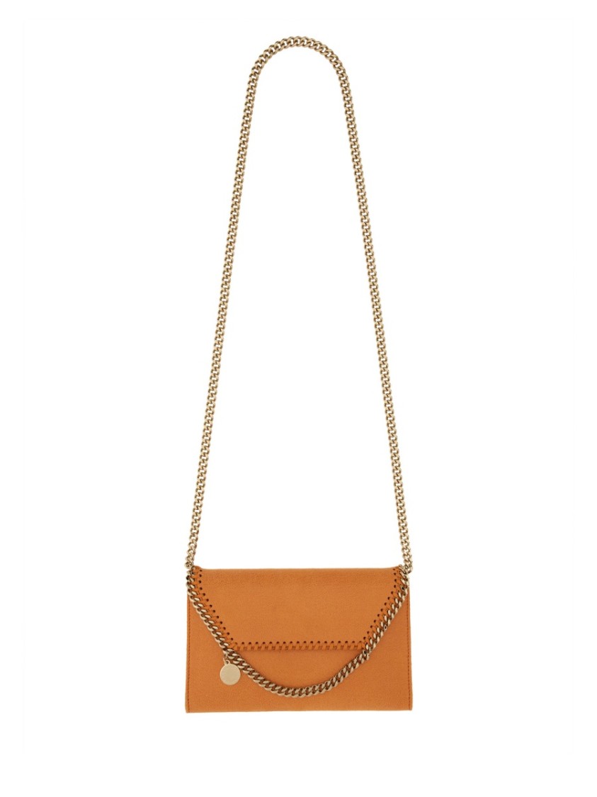 Stella Mccartney Textured Finish Mini Bag With Chain Strap