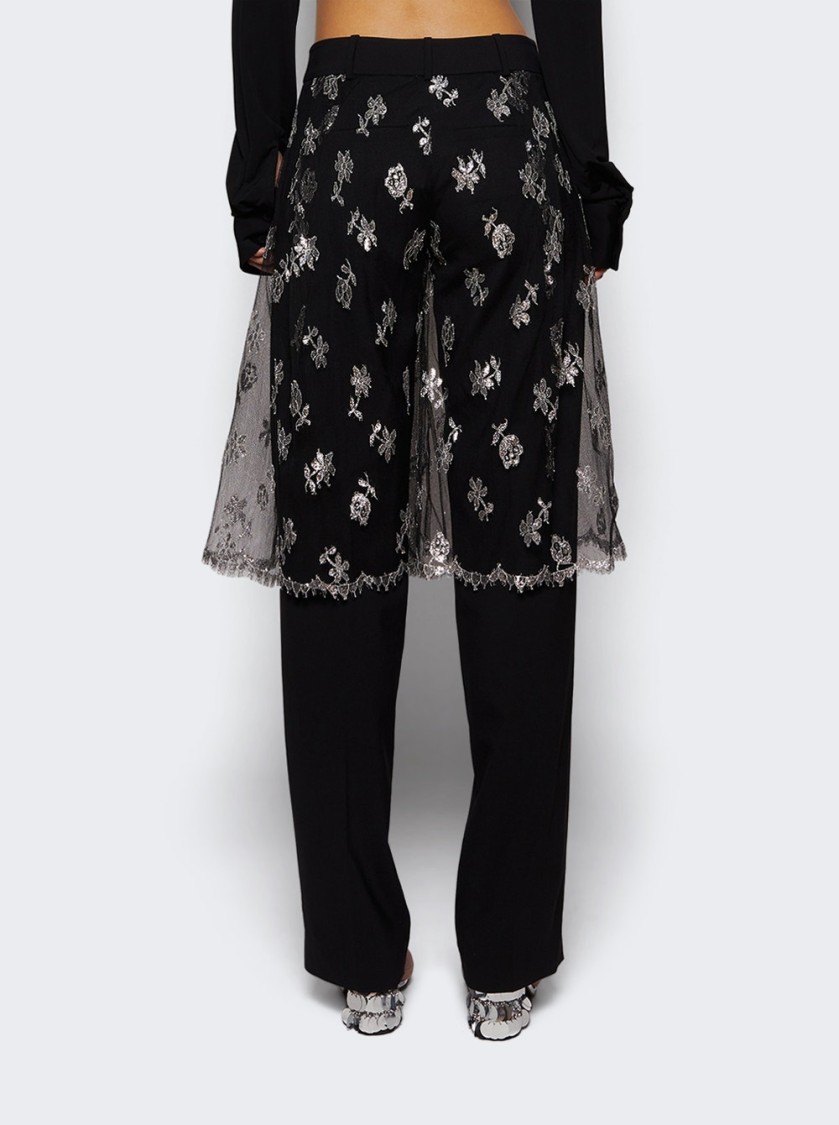 Christopher Esber Floral-lace Trousers