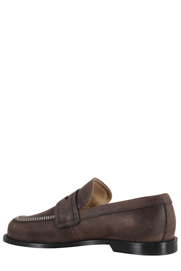 Jw Anderson J. W. Anderson Biker Mocassin W In Brown