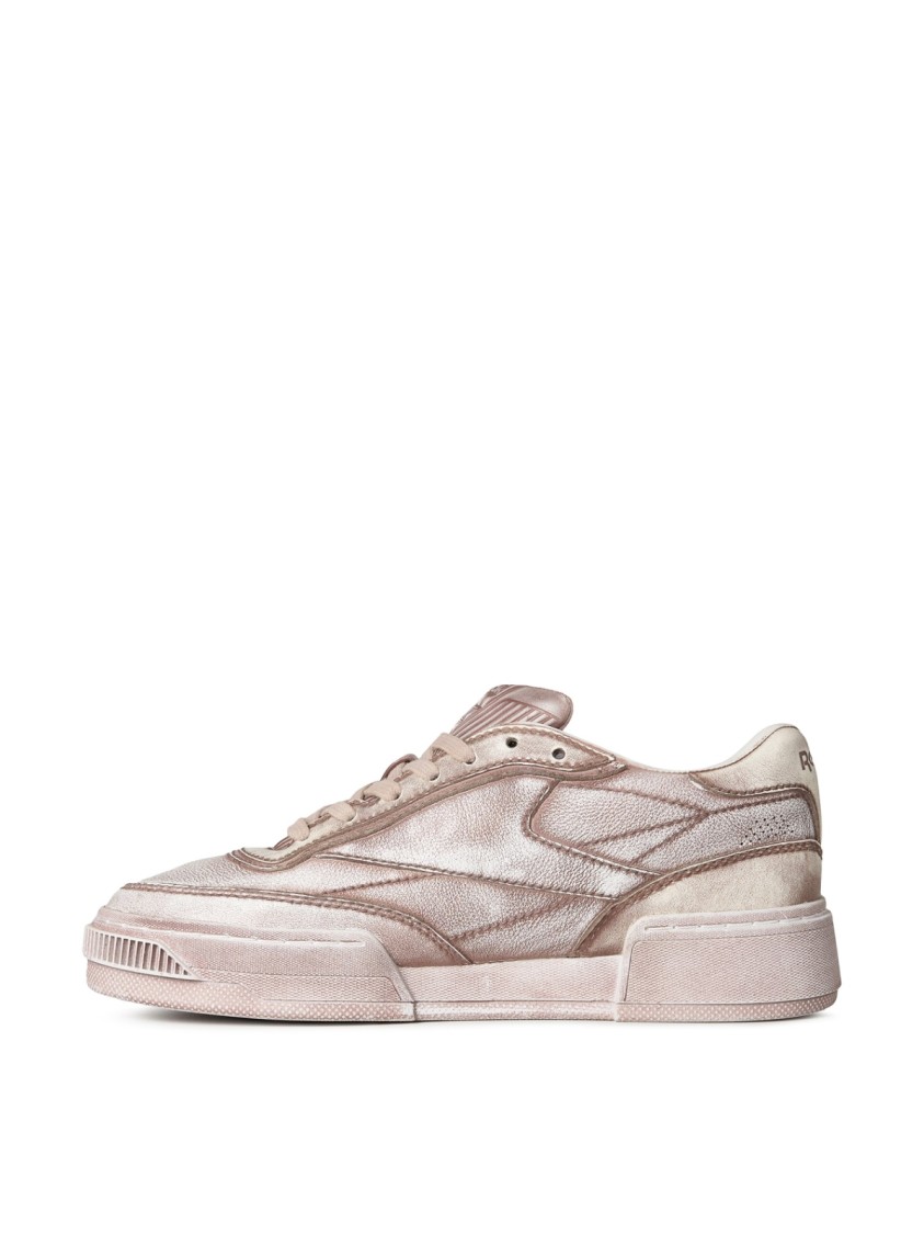 Reebok Club C Ltd Clay Overdyed Sneakers In Pink