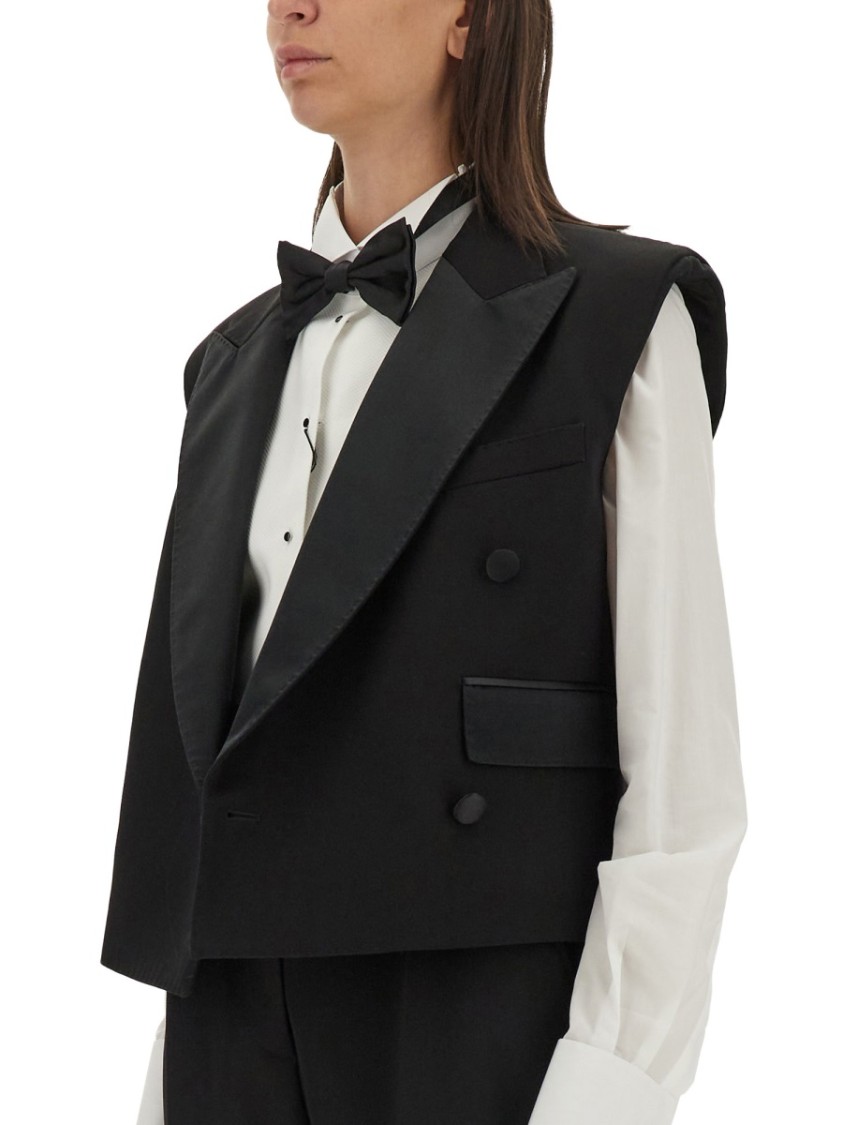 ジャケット Dolce & Gabbana Double-Breasted Sleeveless Jacket Dolce & Gabbana Double-breasted Sleeveless Jacket | italist