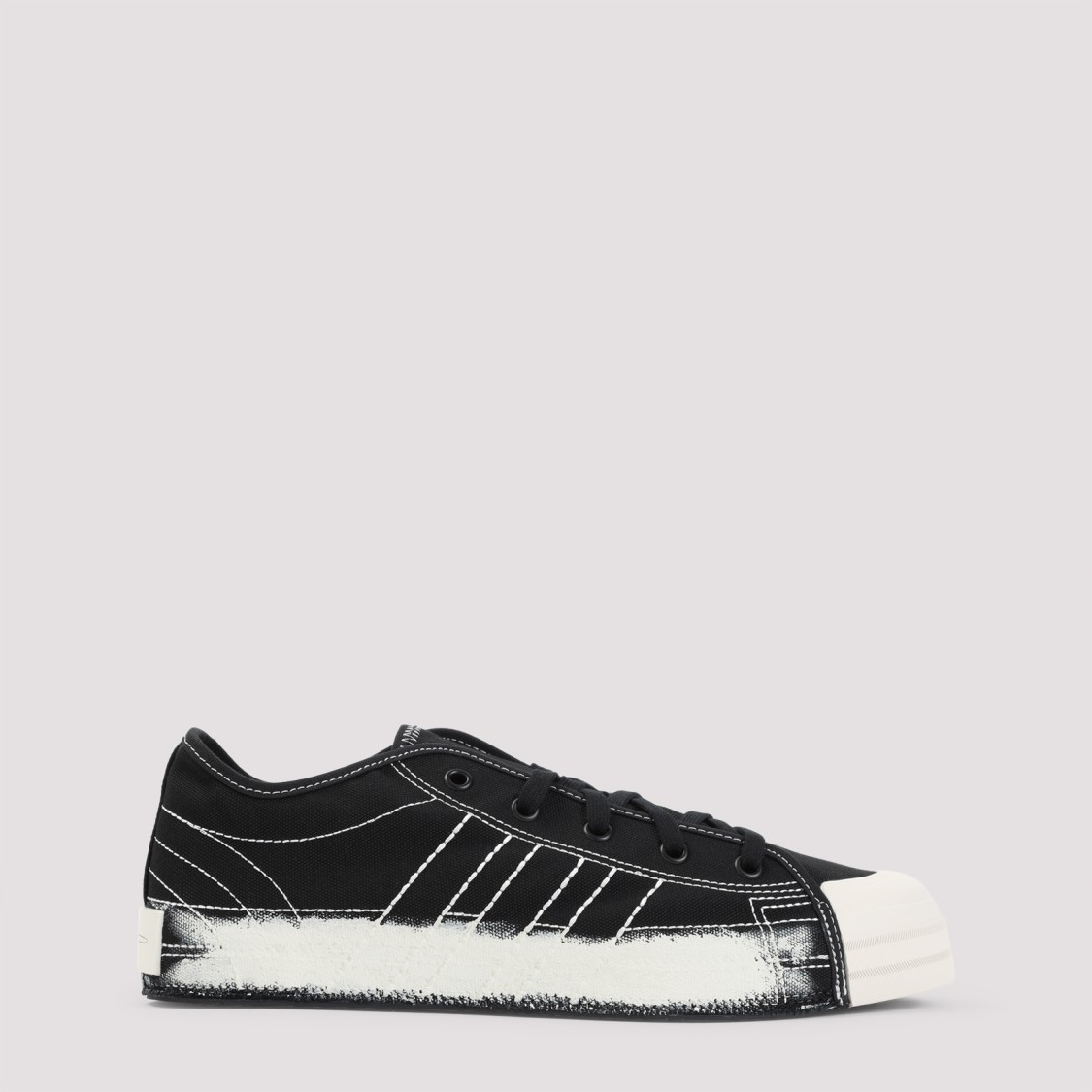 Shop Y-3 Nizza Sneakers In Black