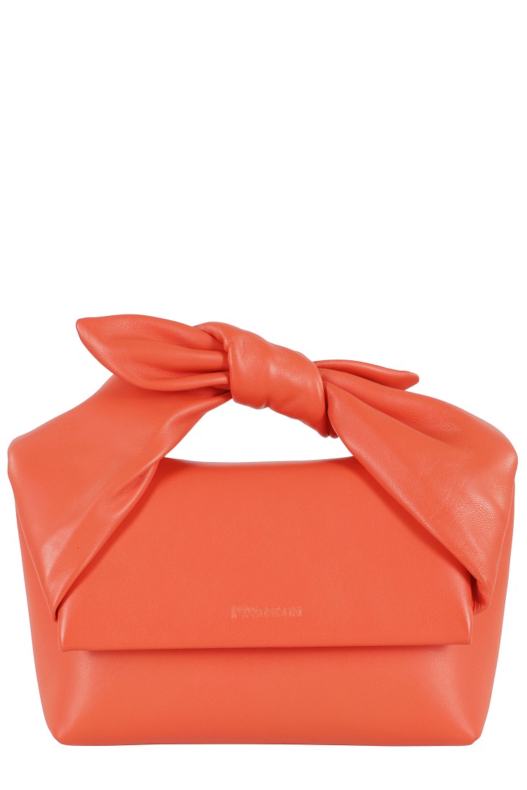 Jw Anderson J. W. Anderson Midi Twister Bag In Orange