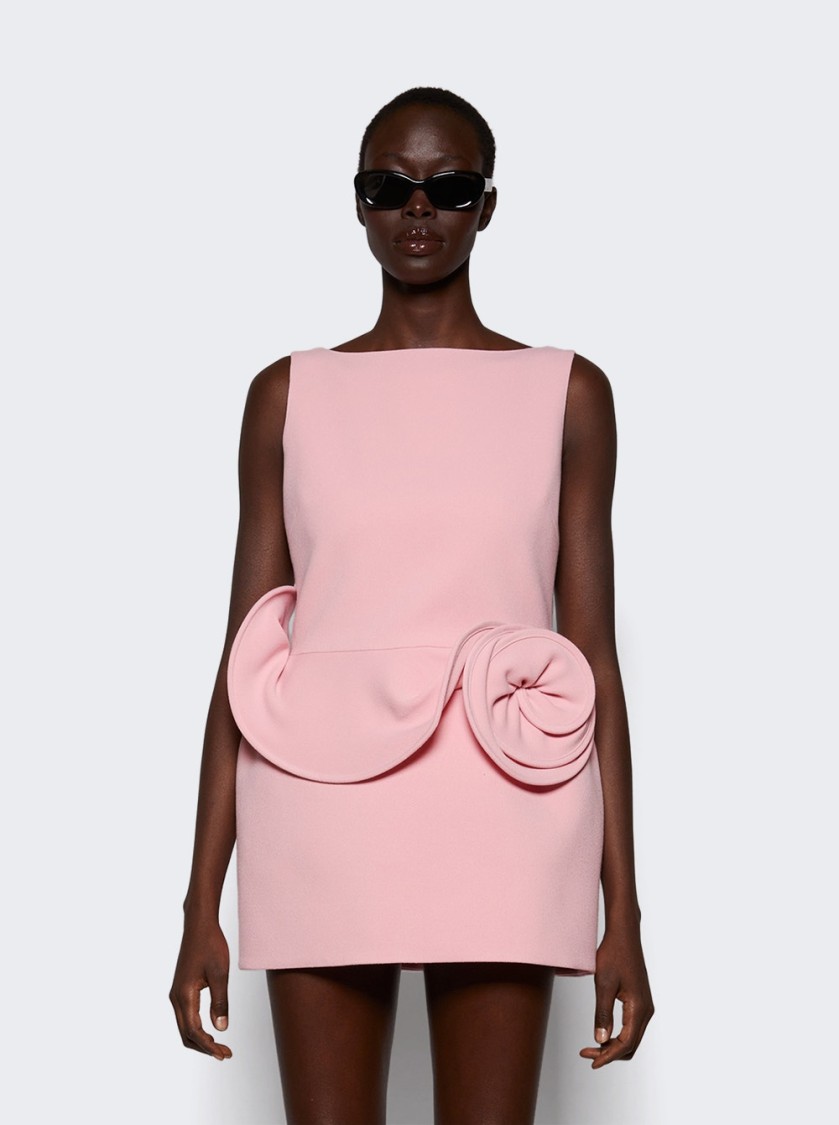 Magda Butrym Floral Applique Dress Pink In Pink
