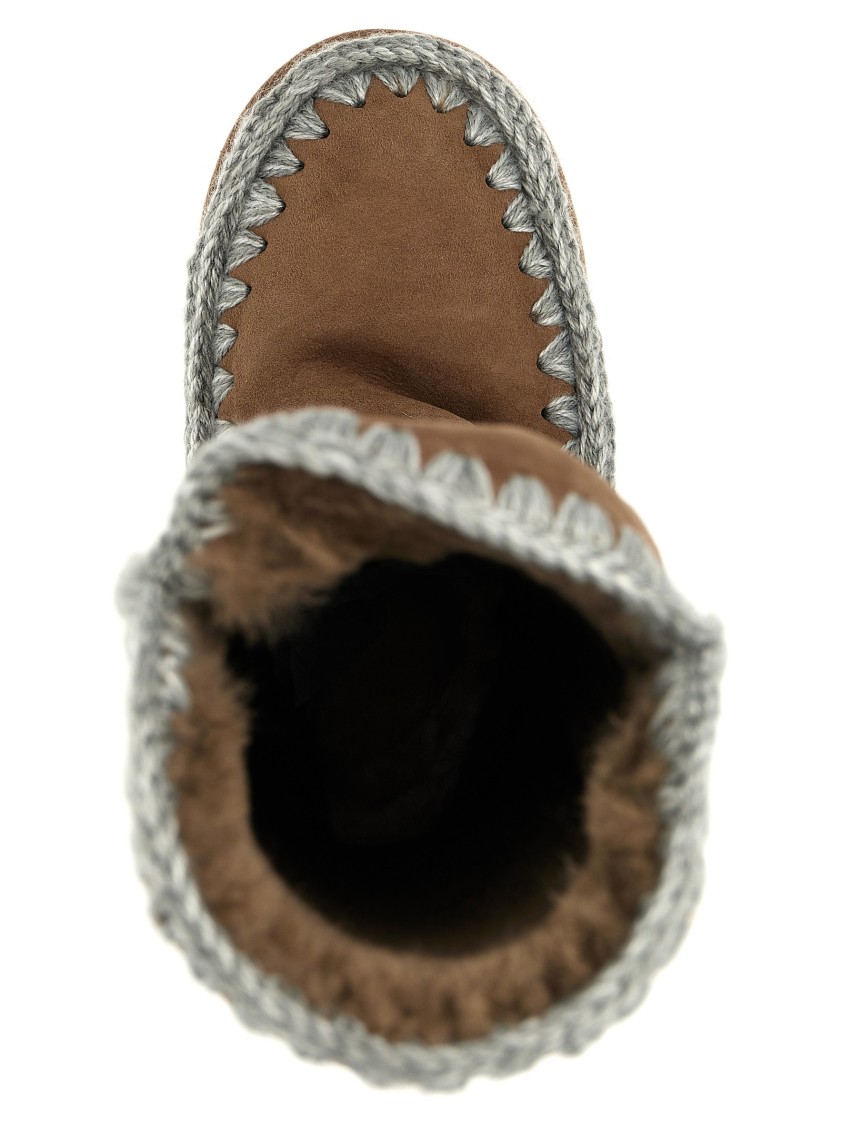 Mou 'eskimo 40' Ankle Boots In Brown