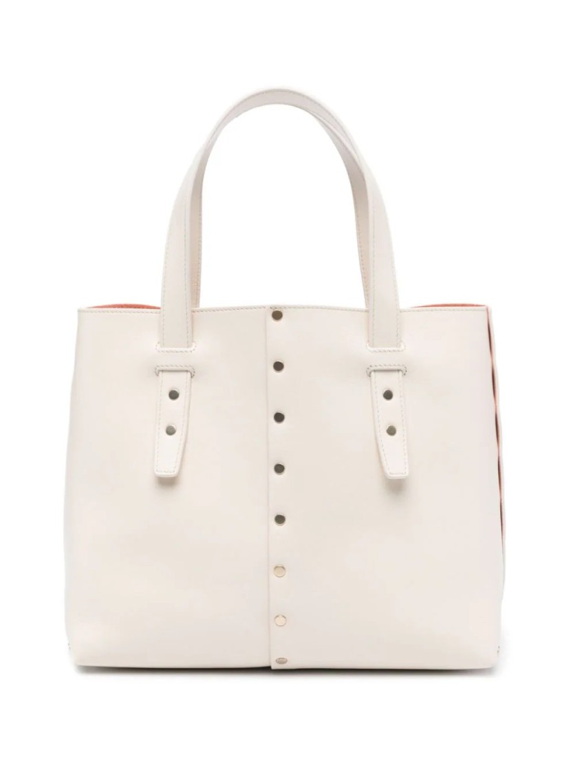 Fabiana Filippi Structured Shoulder Bag With Decorative Studs