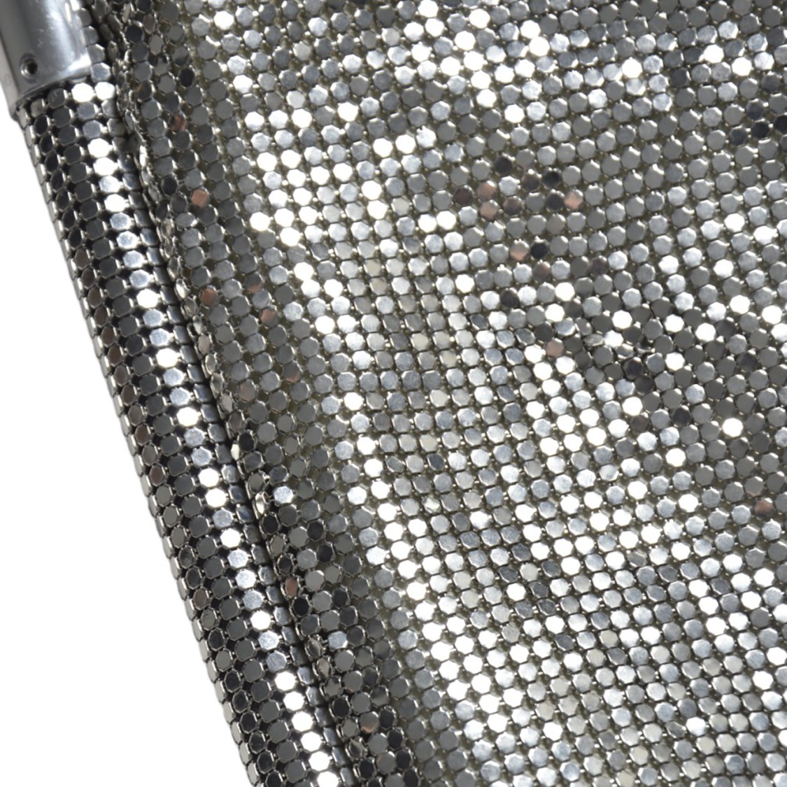 Rabanne Chainmail Handheld Pouch With Adjustable Snake Chain Handle