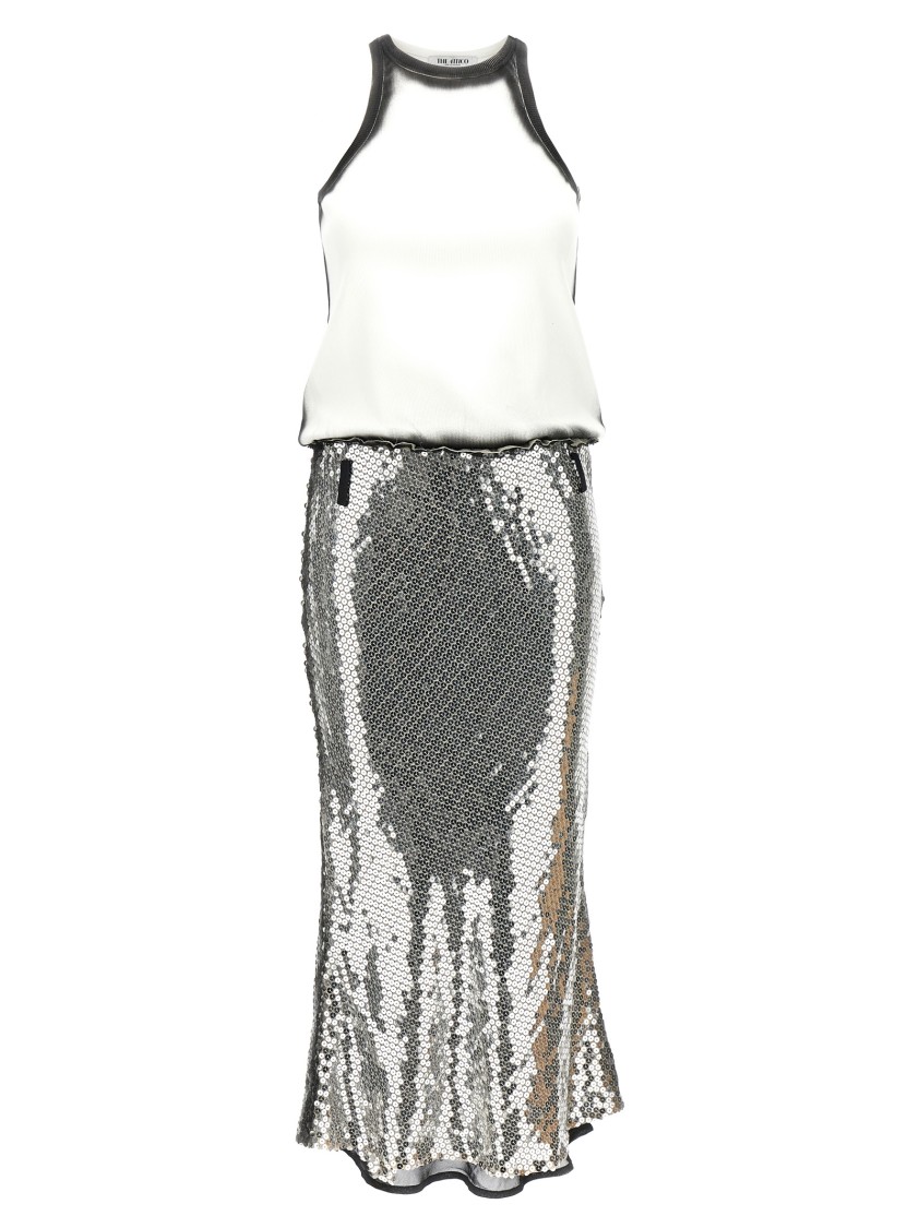 Attico Sequin Dress Dresses In Multi