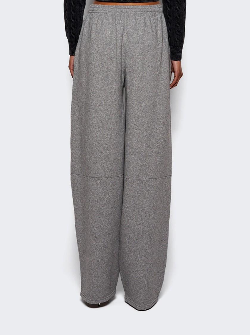 Alexander Wang T T By Alexander Wang Graphic Articulated Leg Sweatpant - Dark Heather Grey