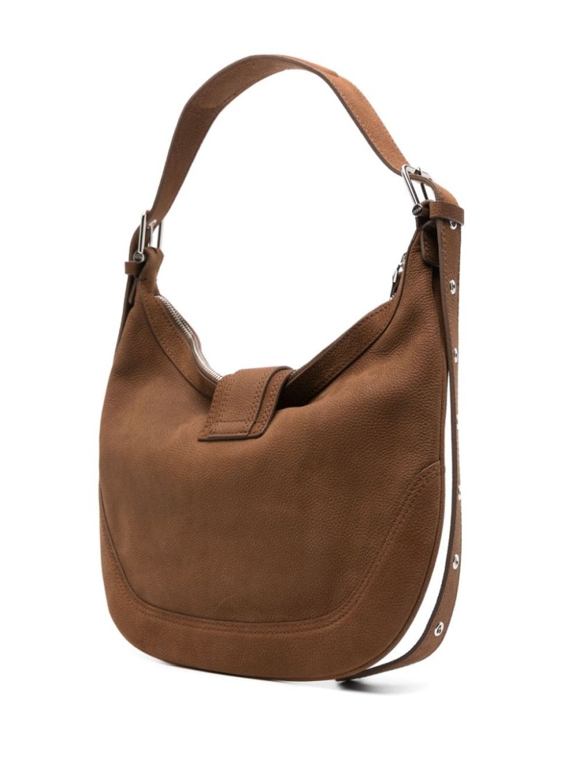 Osoi Mid Hobo Brocle In Brown