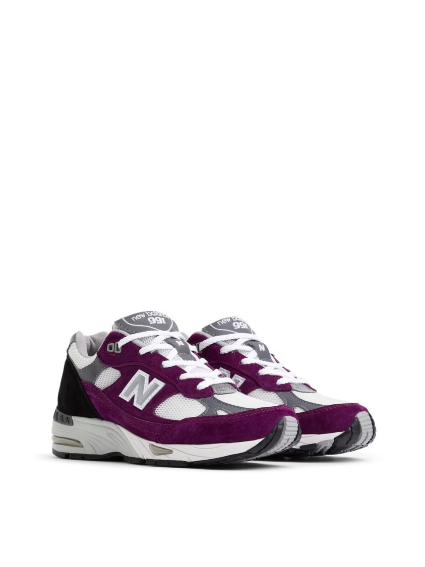 New Balance 991 'grape Juice' Made In Uk Sneakers In Black