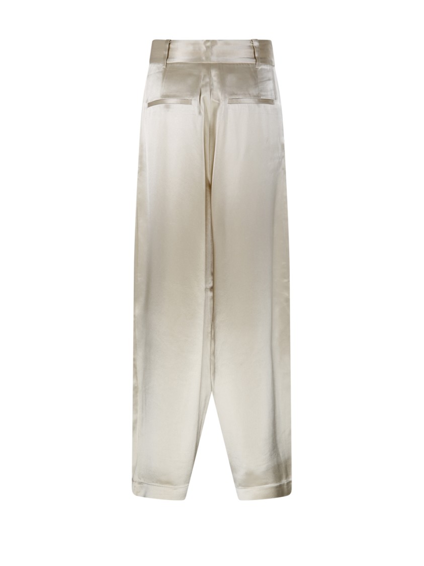 Shop By Malene Birger Piscali Trouser In Neutrals