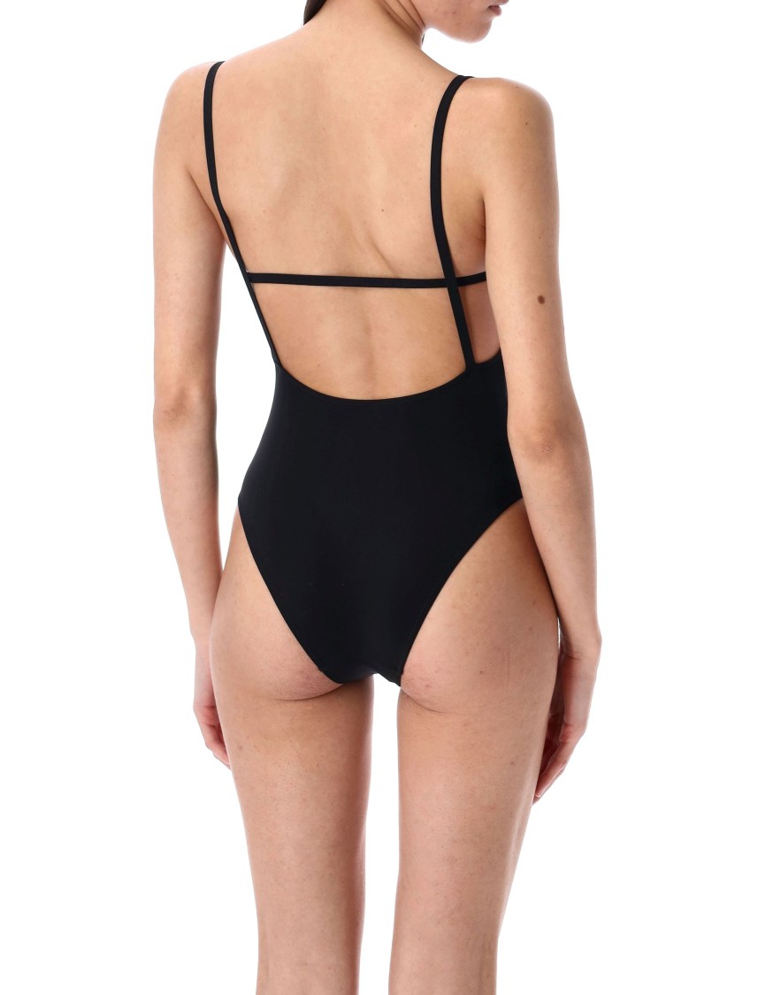 Lido Trentasei Spaghetti-strap Swimsuit In Black