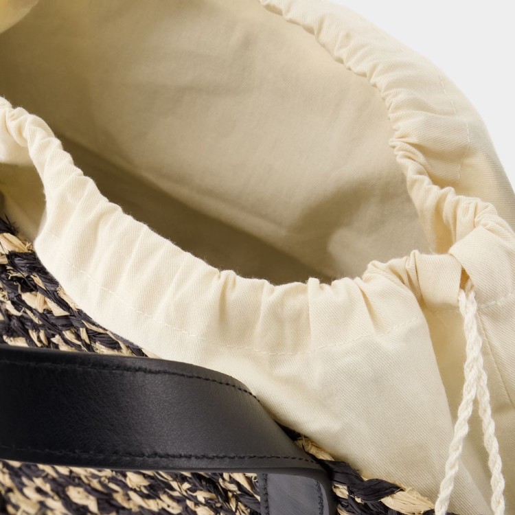 Vanessa Bruno Cabas S Shopper Bag - Raffia - Beige Tote Bag