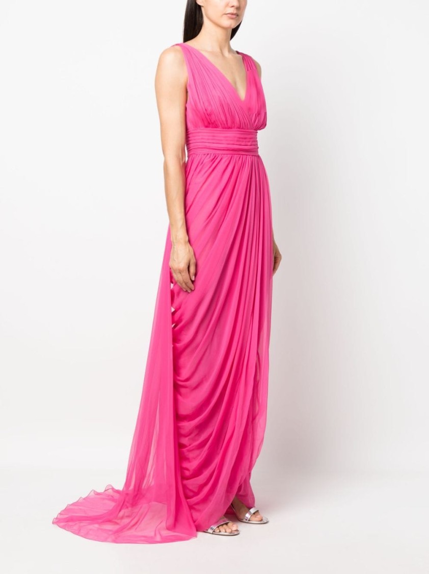 Alberta Ferretti Silk Dress