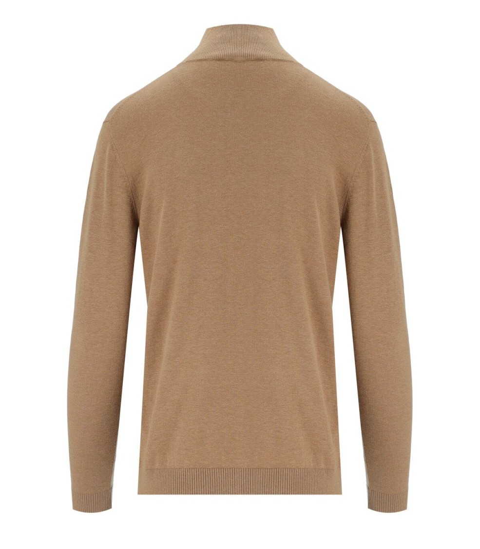 Max Mara Kiku Camel Turtleneck Sweater In Neutral
