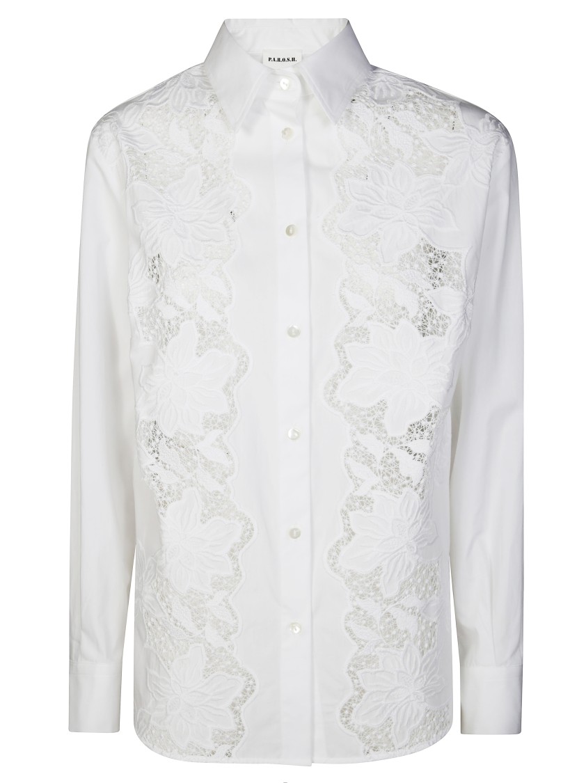 P.a.r.o.s.h Parosh White Button-up Shirt