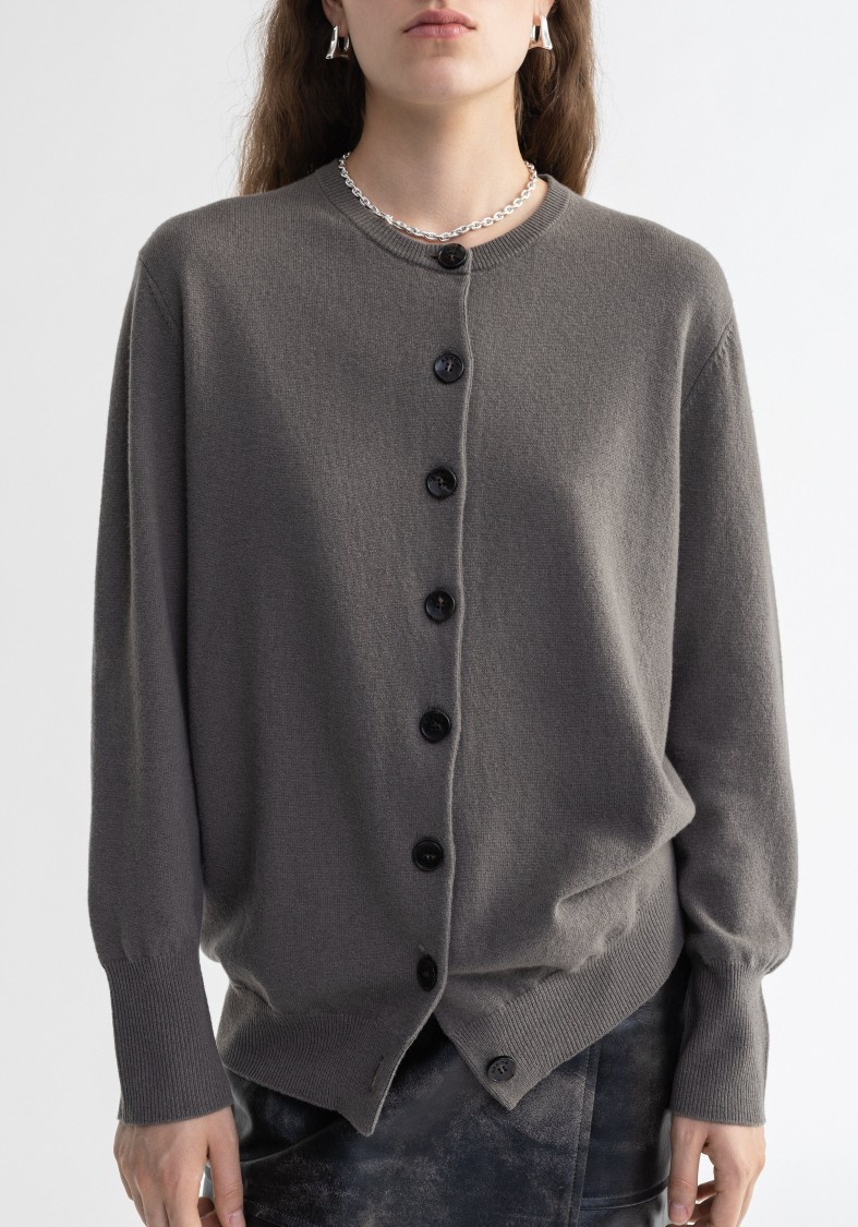 AERON AERON PLIE - PURE MERINO WOOL CARDIGAN 
