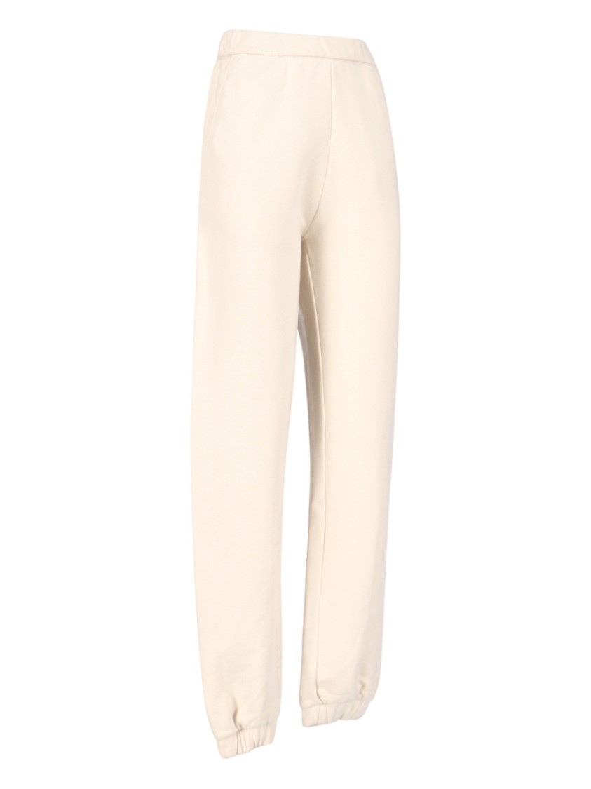 ATTICO THE ATTICO "PENNY" TRACK PANTS – OFF-WHITE