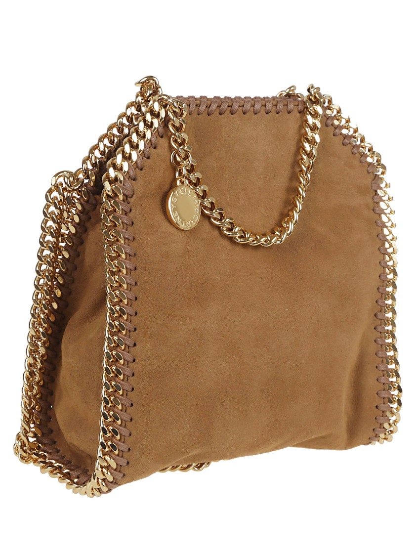 Stella Mccartney Structured Crossbody Bag With Unique Chain Detail