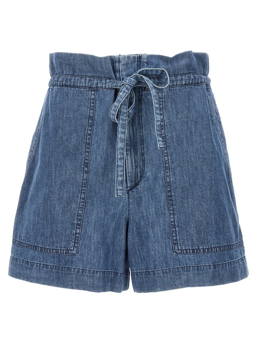 Isabel Marant Étoile Marant Etoile 'ipolyte' Bermuda Shorts In Blue