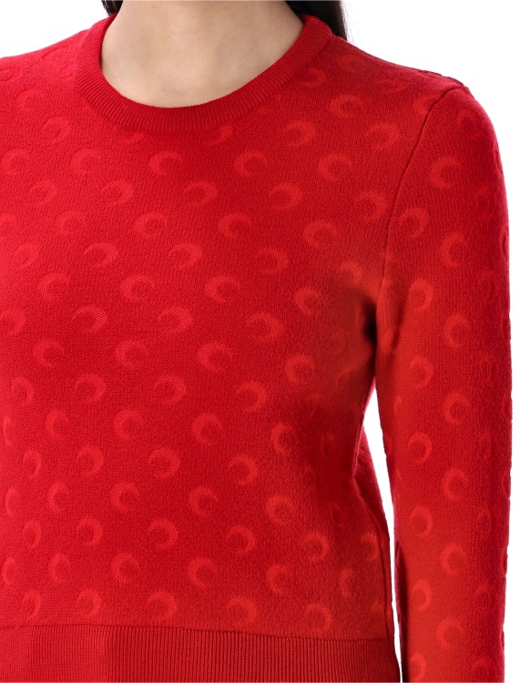 Marine Serre Moon skin jacquard knit | The Fashion Square