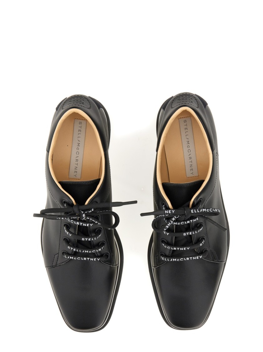 Stella Mccartney Sneakelyse Vegan Logo Platform Loafers