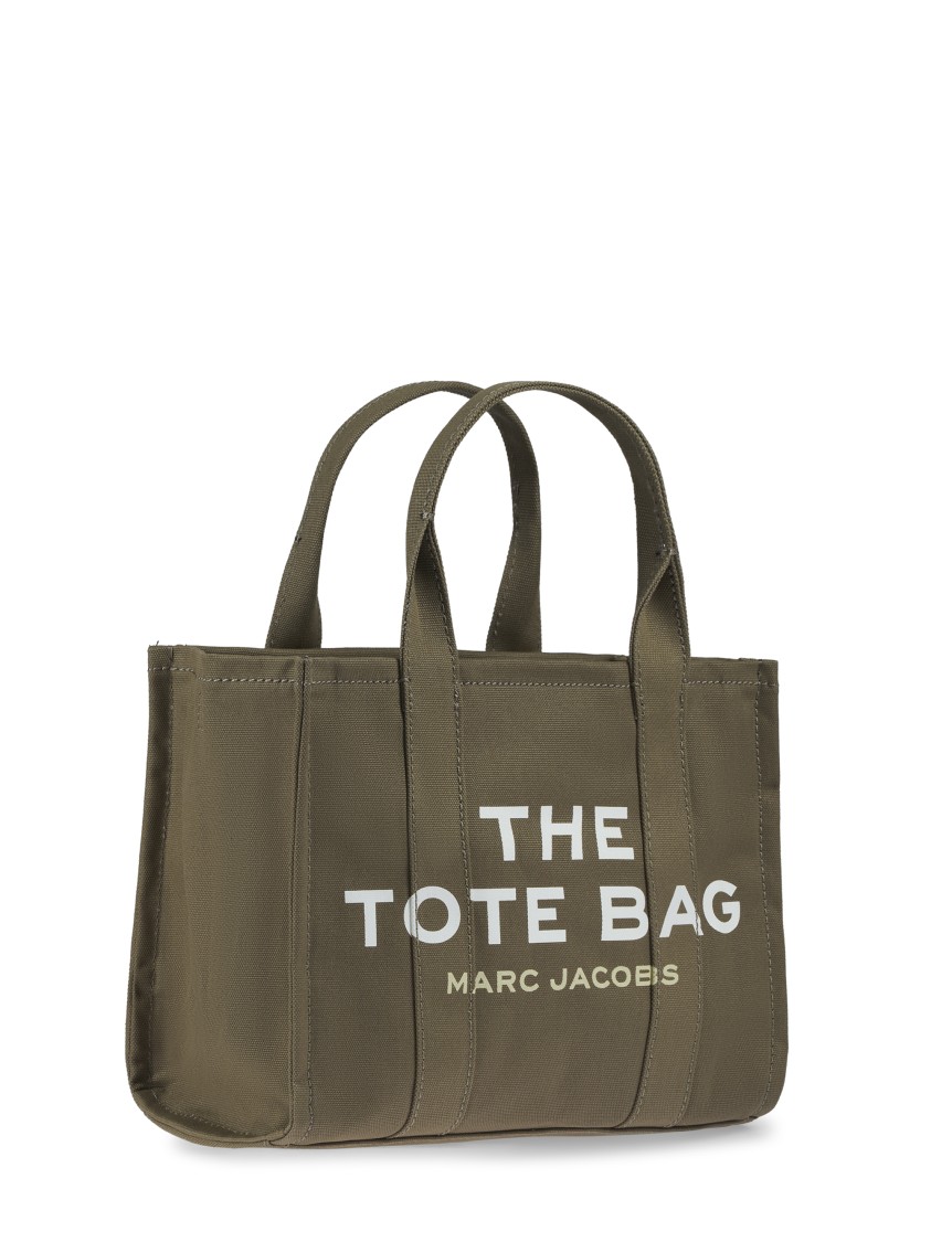 Marc Jacobs Medium Structured Tote With Dual Handles In Gray
