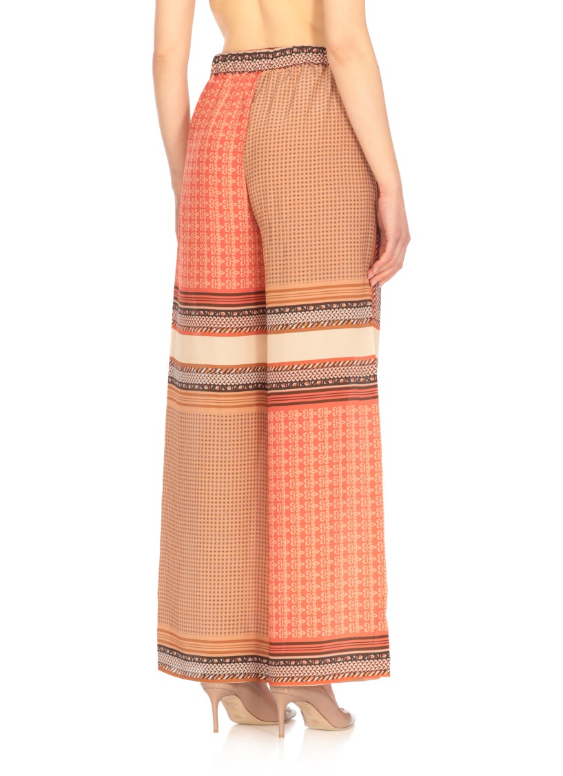 Antonelli Firenze Sasha Wide Leg Pants In Multi