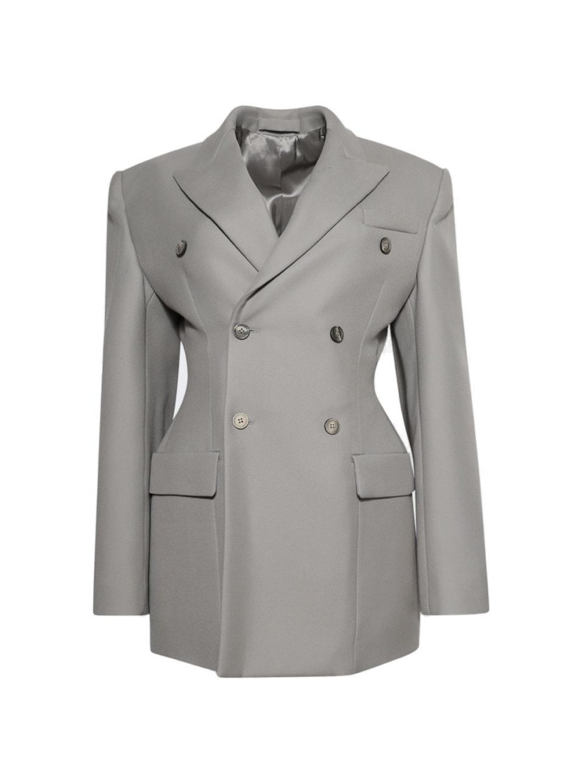 Wardrobe.nyc Contour Double-breasted Blazer