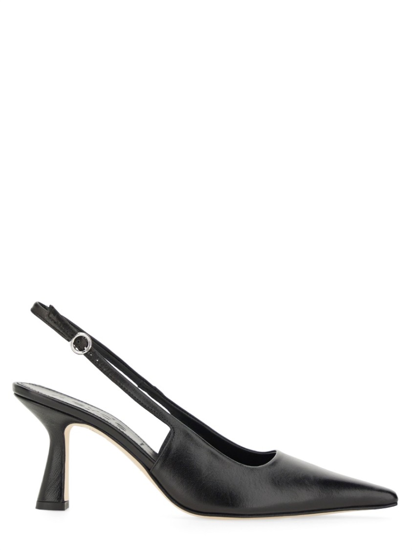 Shop Aeyde Aeydē "fernanda" Pump Slingback In Black
