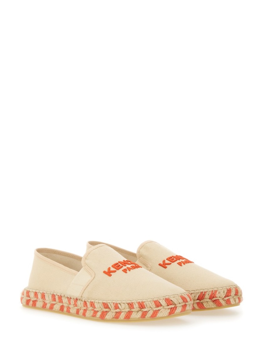 Kenzo Classic Slip-on Espadrilles In Neutral