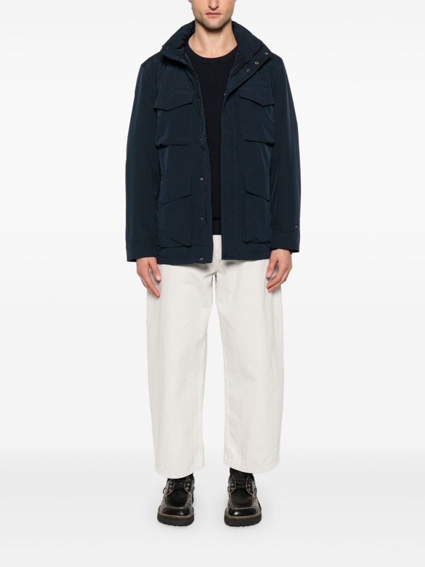 Shop Tommy Hilfiger Midnight Blue Jacket