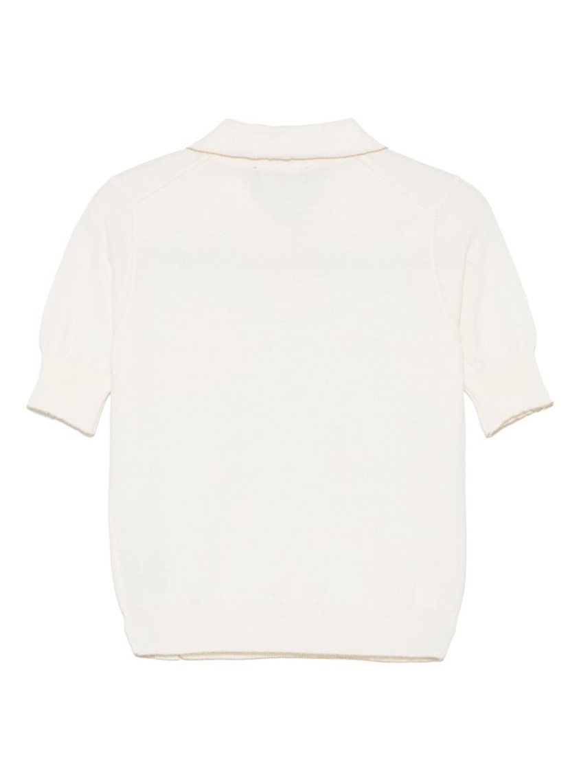 Peuterey Classic Polo Sweater With Button Placket