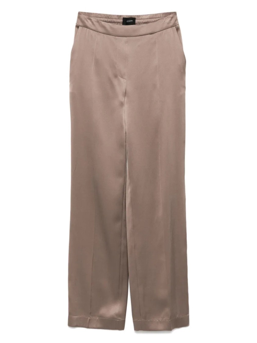パンツ Joseph Tailored Taupe Trousers With Elasticated Waistband Joseph Tailored Taupe Trousers With Elasticated Waistband In
