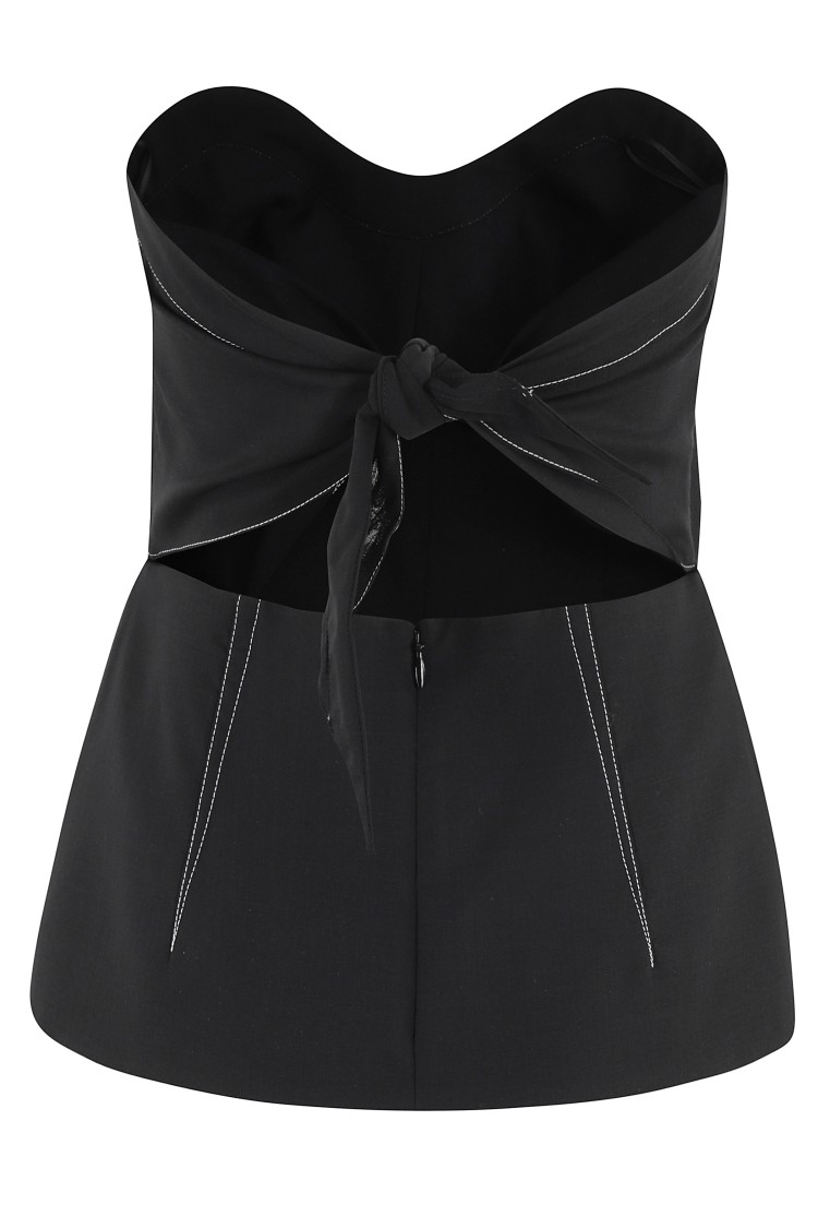 Shop Philosophy Di Lorenzo Serafini Sweetheart Neckline Top