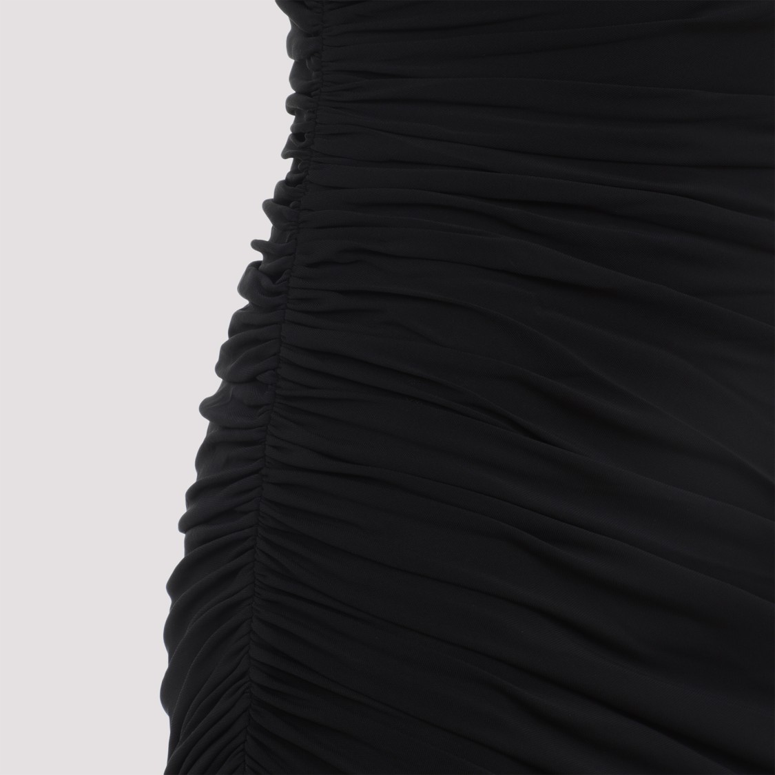 Jacquemus Womens Black Piazza Draped Stretch-woven Maxi Dress Xs In Black