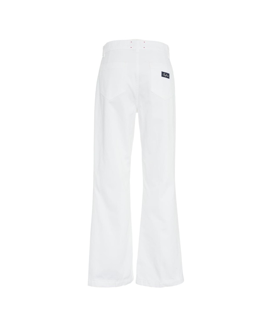 Seafarer Classic Fit Straight Leg Jeans In White