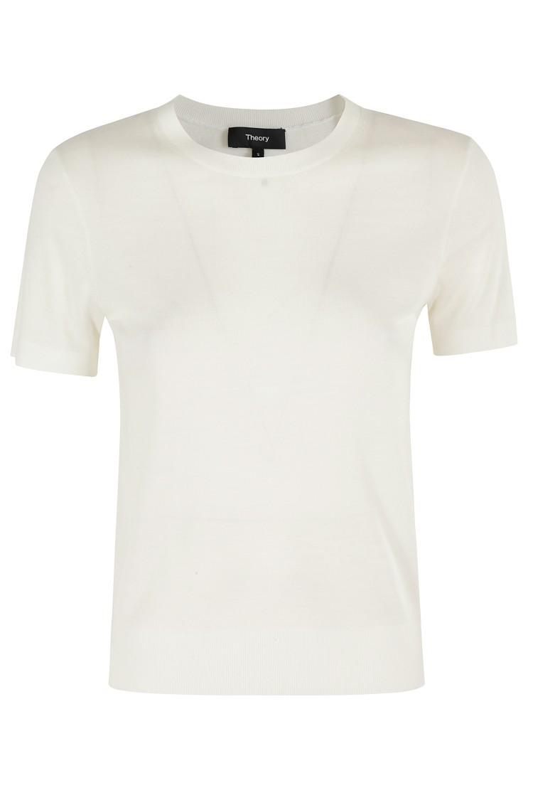 Theory P Regal Wo Basic Tee In Neutral
