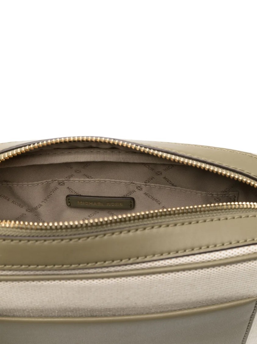 Michael Kors Lg Ew Crossbody In Neutral