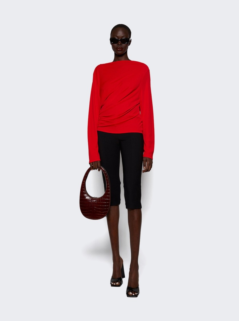 Shop Jacquemus Le Haut Croisiere Top Red