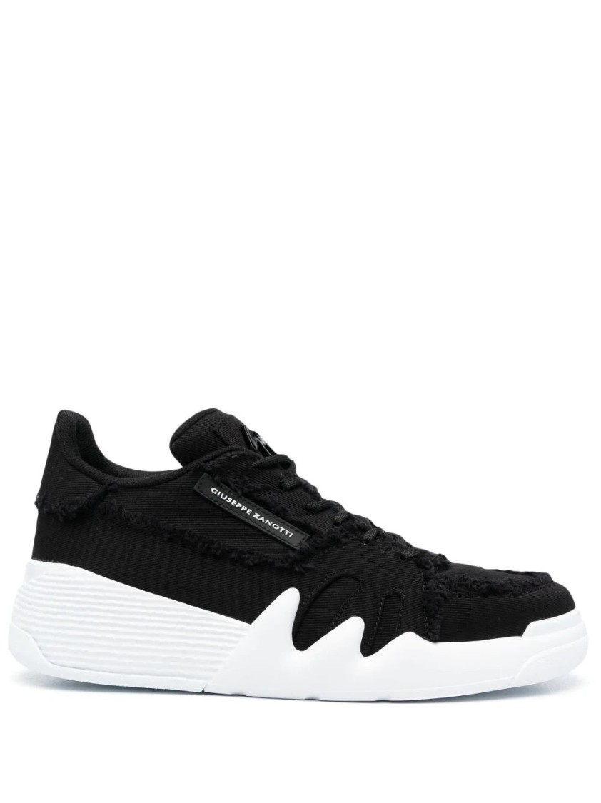 Giuseppe Zanotti Talon Sneakers In Black